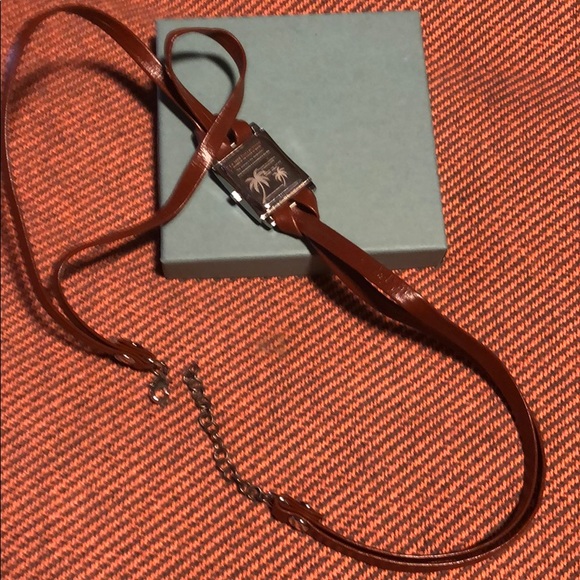 COPY - La Mer NWOT brown wrap bracelet watch - Picture 5 of 6